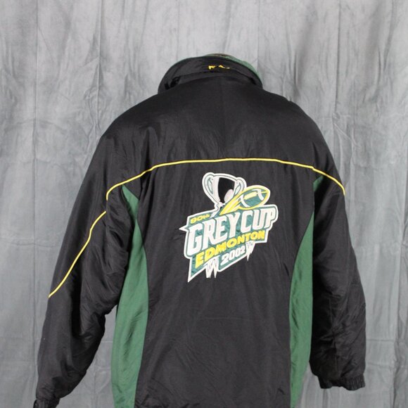 Retro CFL Jacket - Grey Cup 2002 Crested Logo by Puma - Men's Medium - Picture 1 of 9